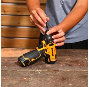 Винтоверт Deko DKIS12-Li аккум. патрон:быстрозажимной (063-4390) от магазина РЭССИ