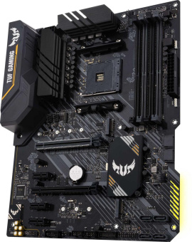 Материнская плата Asus TUF GAMING B450-PLUS II Soc-AM4 AMD B450 4xDDR4 ATX AC`97 8ch(7.1) GbLAN RAID+HDMI+DP от магазина РЭССИ