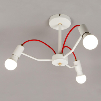 Люстра Hiper Siena H002-3 потолоч. белый/золотистый от магазина РЭССИ