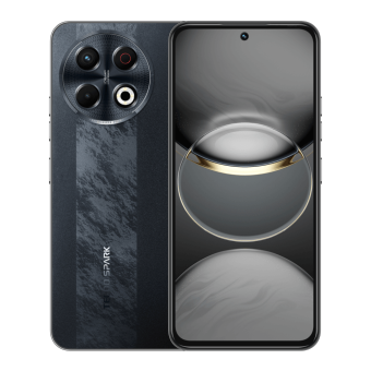 Смартфон Tecno Spark 30 Pro 128Gb 8Gb черный моноблок 3G 4G 6.67" 720x1600 Android 14 108Mpix 802.11 a/b/g/n/ac NFC GPS GSM900/1800 TouchSc Protect от магазина РЭССИ