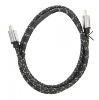 Кабель аудио-видео Hama H-205238 HDMI (m)/HDMI (m) 1м. Позолоченные контакты черный/серый (уп.:1шт) (00205238) от магазина РЭССИ