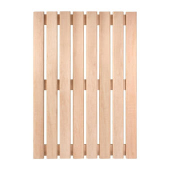 Решетка на пол Банные штучки 70x100x4 см для бани и сауны ольха 33255 от магазина РЭССИ