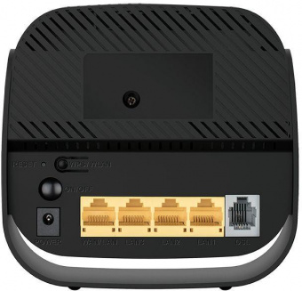 Роутер беспроводной D-Link DSL-2740U/R1A ADSL черный от магазина РЭССИ