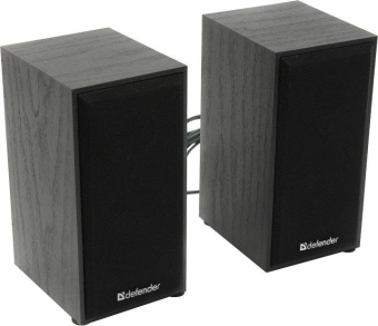 Колонки Defender SPK 240 2.0 черный 6Вт портативные от магазина РЭССИ