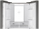 Картинка Холодильник Weissgauff WCD 450 X NoFrost Inverter 2-хкамерн. нержавеющая сталь (двухкамерный) от магазина РЭССИ Холодильник Weissgauff WCD 450 X NoFrost Inverter 2-хкамерн. нержавеющая сталь (двухкамерный) от магазина РЭССИ