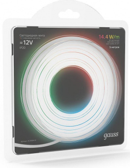 Лента светодиод. Gauss SMD 5м (312000414) от магазина РЭССИ