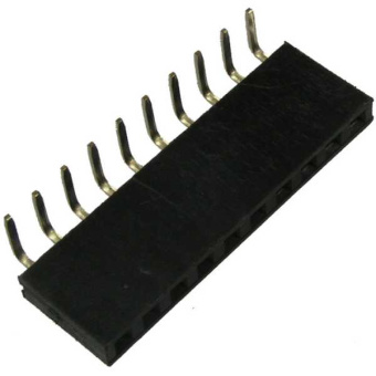 PBS-1x10R (PBS-10R)шаг 2.54 мм от магазина РЭССИ