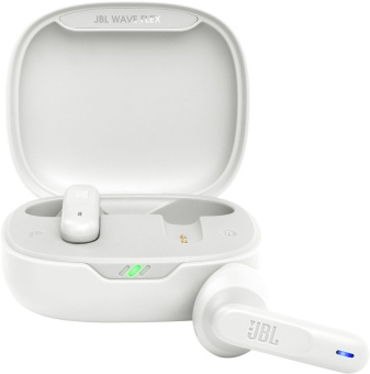 Гарнитура вкладыши JBL Wave Flex белый беспроводные bluetooth в ушной раковине (JBLWFLEXWHT) от магазина РЭССИ