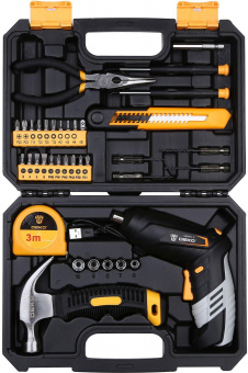 Отвертка аккум. Deko DKS4FU-Li аккум. (кейс в комплекте) (063-4152) от магазина РЭССИ