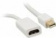 Картинка Переходник miniDisplayPort (m) HDMI (f) 0.2м белый от магазина РЭССИ Переходник miniDisplayPort (m) HDMI (f) 0.2м белый от магазина РЭССИ