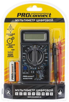 Мультиметр PROconnect M830B (DT830B) от магазина РЭССИ