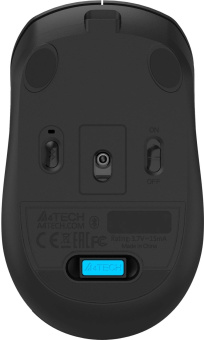 Мышь A4Tech Fstyler FG16C Air2 черный оптическая (2000dpi) беспроводная USB для ноутбука (3but) от магазина РЭССИ