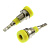 Z007 2mm panel jack YELLOW от магазина РЭССИ