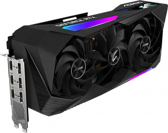 Видеокарта Gigabyte PCI-E 4.0 GV-N307TAORUS M-8GD NVIDIA GeForce RTX 3070TI 8192Mb 256 GDDR6X 1875/19000 HDMIx3 DPx3 HDCP Ret от магазина РЭССИ