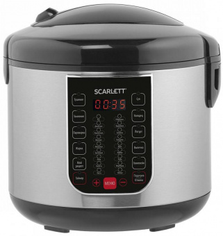 Мультиварка Scarlett SC-MC410S31 5л 900Вт черный/серебристый от магазина РЭССИ