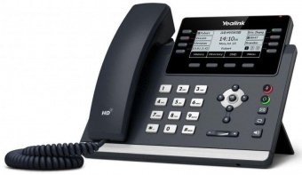 Телефон IP Yealink SIP-T43U черный от магазина РЭССИ