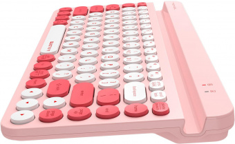 Клавиатура A4Tech Fstyler FBK30 розовый USB беспроводная BT/Radio slim Multimedia (FBK30 RASPBERRY) от магазина РЭССИ