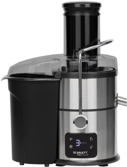 Соковыжималка центробежная Scarlett SC-JE50S62 1600Вт рез.сок.:1000мл. серебристый/черный от магазина РЭССИ