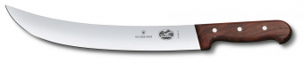 Нож кухонный Victorinox Wood (5.7300.31) стальной для стейка лезв.310мм прямая заточка дерево от магазина РЭССИ
