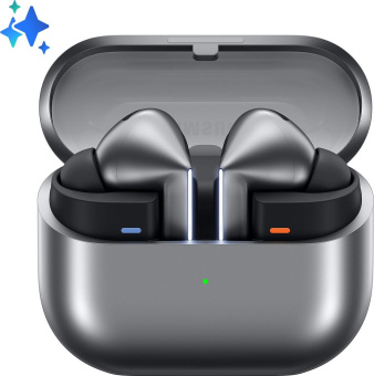 Гарнитура внутриканальные Samsung Galaxy Buds 3 Pro серебристый беспроводные bluetooth в ушной раковине (SM-R630NZAACIS) от магазина РЭССИ