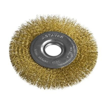 Щетка дисковая по мет. Stayer 35135-125 d=125мм (угловые шлифмашины) от магазина РЭССИ