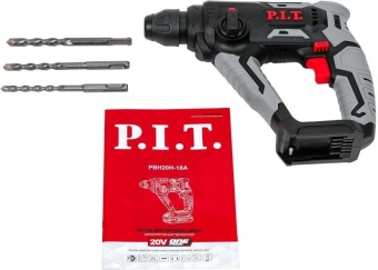 Перфоратор P.I.T. PBH20H-18A патрон:SDS-plus уд.:1.4Дж аккум. от магазина РЭССИ