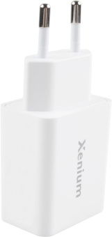 Сетевое зар./устр. Xenium X252 25W 3A+2A USB/USB Type-C универсальное белый (CCX252CW/00) от магазина РЭССИ