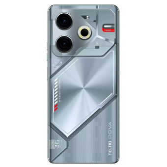 Смартфон Tecno Pova 6 Neo 128Gb 8Gb серебристый моноблок 3G 4G 6.8" 1080x2460 Android 14 108Mpix 802.11 a/b/g/n/ac NFC GPS GSM900/1800 Protect от магазина РЭССИ