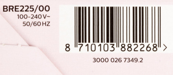 Эпилятор Philips BRE225/00 скор.:2 от электр.сети белый/фиолетовый от магазина РЭССИ