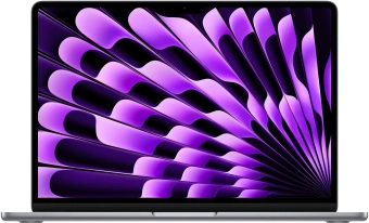 Ноутбук Apple MacBook Air A3113 M3 8 core 8Gb SSD256Gb/8 core GPU 13.6" Liquid Retina (2560x1664) Mac OS grey space WiFi BT Cam (MRXN3ZP/A) от магазина РЭССИ