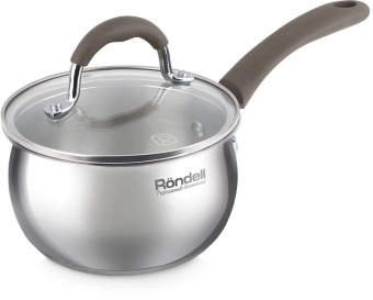 Ковш Rondell Konzept RDS-1228 1.1л. d=14см (с крышкой) стальной от магазина РЭССИ