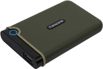 Жесткий диск Transcend USB 3.0 1Tb TS1TSJ25M3G StoreJet 25M3 (5400rpm) 2.5" зеленый от магазина РЭССИ