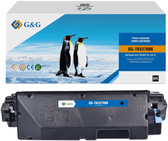 Картридж лазерный G&G GG-TK-5270BK TK5270BK черный (8000стр.) для Kyocera ECOSYS P6230cdn/M6230cidn/M6630cidn от магазина РЭССИ