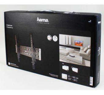 Кронштейн для телевизора Hama Tilt TV Premium черный 32"-65" макс.35кг настенный от магазина РЭССИ