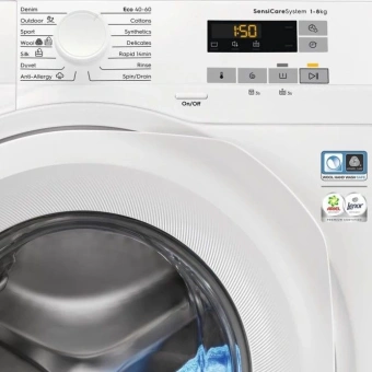 Стиральная машина Electrolux EW6FN528S пан.англ. класс: C загр.фронтальная макс.:6кг белый инвертер от магазина РЭССИ