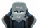 Кресло игровое Zombie VIKING 7 KNIGHT Fabric голубой текстиль/эко.кожа с подголов. крестов. металл от магазина РЭССИ