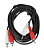 Кабель аудио Ningbo JAAC024-1.5 2хRCA (m)/2хRCA (m) 1.5м. черный от магазина РЭССИ