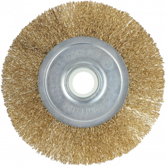 Щетка дисковая по мет. Elitech 1820.074700 d=125мм d(посад.)=22.2мм (угловые шлифмашины) (упак.:1шт) от магазина РЭССИ