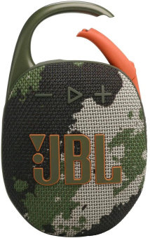 Колонка порт. JBL Clip 5 камуфляж 7W Mono BT 1400mAh от магазина РЭССИ