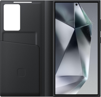 Чехол (флип-кейс) Samsung для Samsung Galaxy S24 Ultra Smart View Wallet Case S24 Ultra черный (EF-ZS928CBEGRU) от магазина РЭССИ