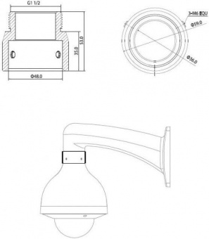 Адаптер Dahua DH-PFA110 от магазина РЭССИ