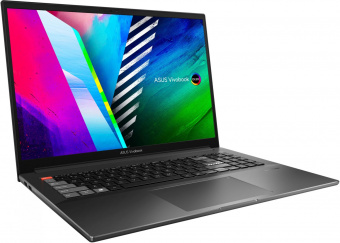 Ноутбук Asus Vivobook Pro 16X OLED M7600QE-L2007W Ryzen 7 5800H 16Gb SSD1Tb NVIDIA GeForce RTX 3050 Ti 4Gb 16" OLED 4K (3840x2400) Windows 11 Home black WiFi BT Cam (90NB0V71-M01910) от магазина РЭССИ