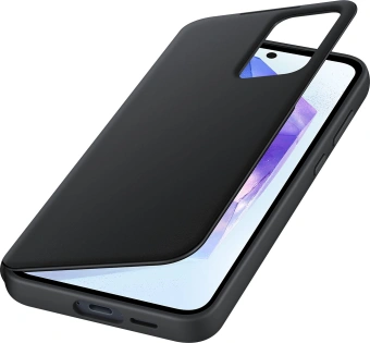 Чехол (флип-кейс) Samsung для Samsung Galaxy A55 Smart View Wallet Case A55 черный (EF-ZA556CBEGRU) от магазина РЭССИ