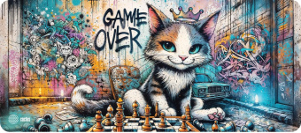 Коврик для мыши Cactus Game Over 900x400x4мм (CS-MP-COR01XXL) от магазина РЭССИ