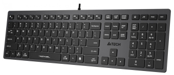 Клавиатура A4Tech Fstyler FX50 серый USB slim Multimedia (FX50 GREY) от магазина РЭССИ