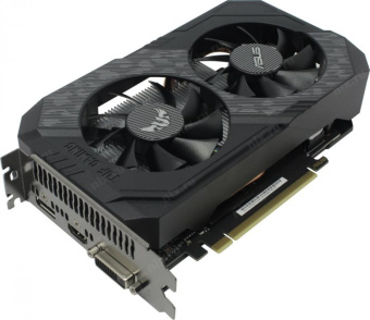 Видеокарта Asus PCI-E TUF-GTX1650-4GD6-GAMING NVIDIA GeForce GTX 1650 4Gb 128bit GDDR6 1410/12000 DVIx1 HDMIx1 DPx1 HDCP Ret от магазина РЭССИ
