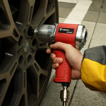 Гайковерт Deko DEKO DKPIW01 204л/мин красный/серебристый от магазина РЭССИ