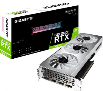 Видеокарта Gigabyte PCI-E 4.0 GV-N306TVISION-8GD NVIDIA GeForce RTX 3060Ti 8192Mb 256 GDDR6 1755/14000 HDMIx2 DPx2 HDCP Ret от магазина РЭССИ
