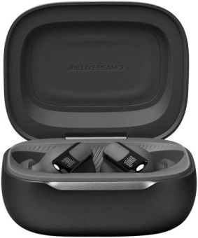 Гарнитура внутриканальные JBL Live Beam 3 черный беспроводные bluetooth в ушной раковине (JBLLIVEBEAM3BLK) от магазина РЭССИ