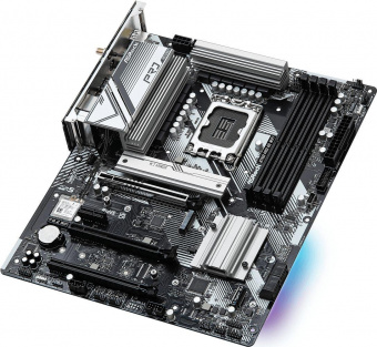 Материнская плата Asrock B760 PRO RS WIFI Soc-1700 Intel B760 4xDDR5 ATX AC`97 8ch(7.1) 2.5Gg RAID+HDMI+DP от магазина РЭССИ